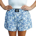 lulumac blue floral boxer shorts